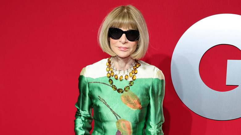 Anna Wintour posing