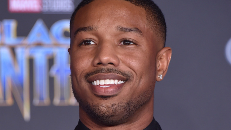 Michael B. Jordan at 'Black Panther' World Premiere 2018