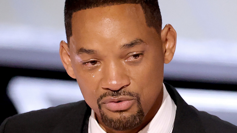 Will Smith crying