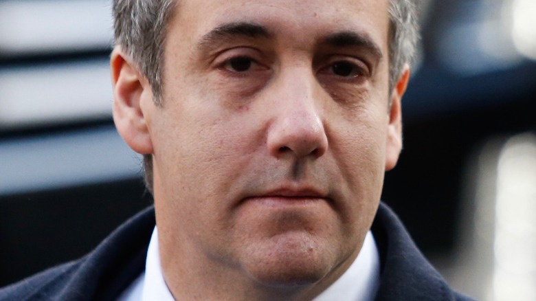 Michael Cohen looking away