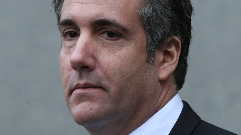 Michael Cohen looks sad