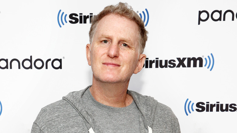 Michael Rapaport gray hoodie