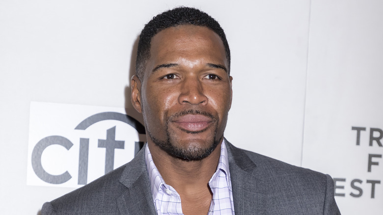 Michael Strahan attending event