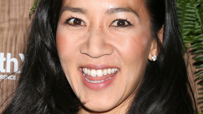 Michelle Kwan smiling