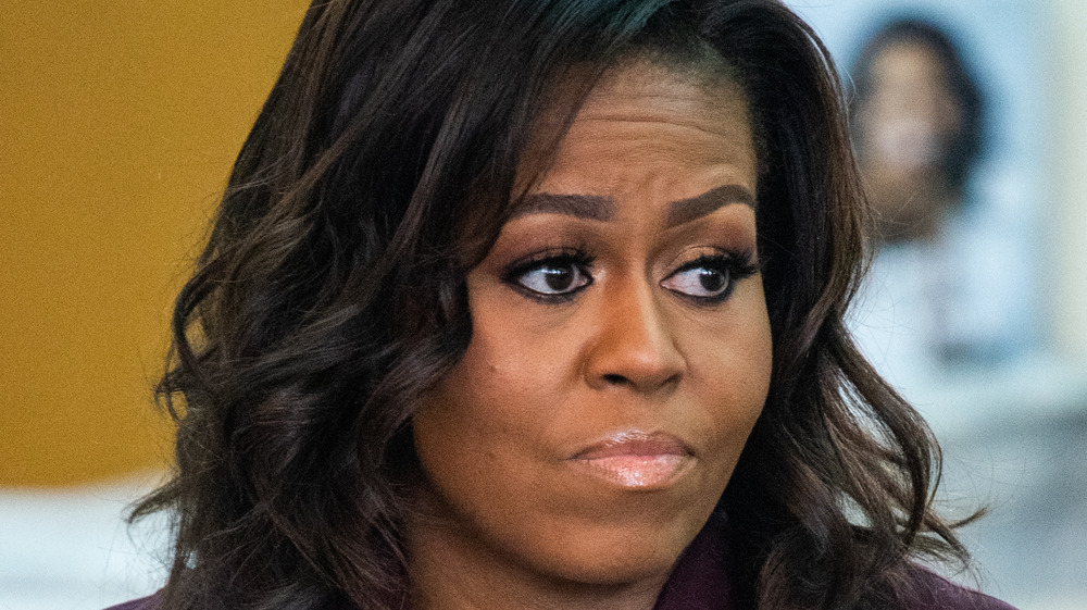 Michelle Obama in Tacoma, Washington.