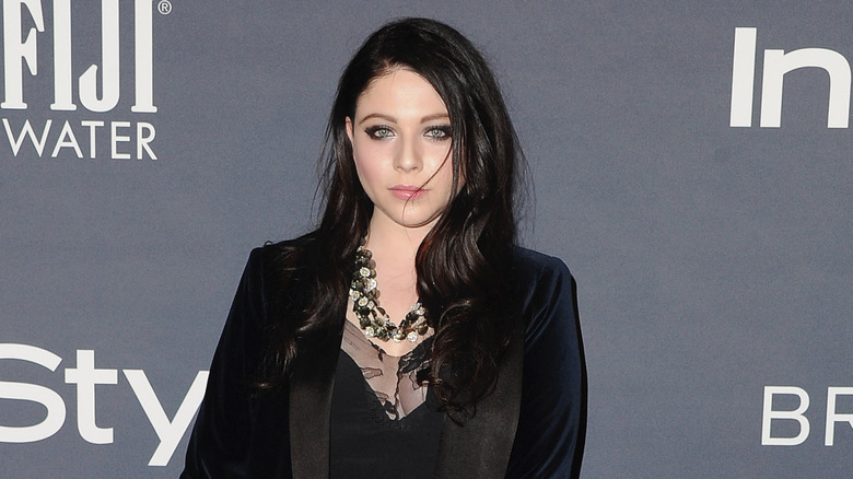 Michelle Trachtenberg on the InStyle Awards red carpet