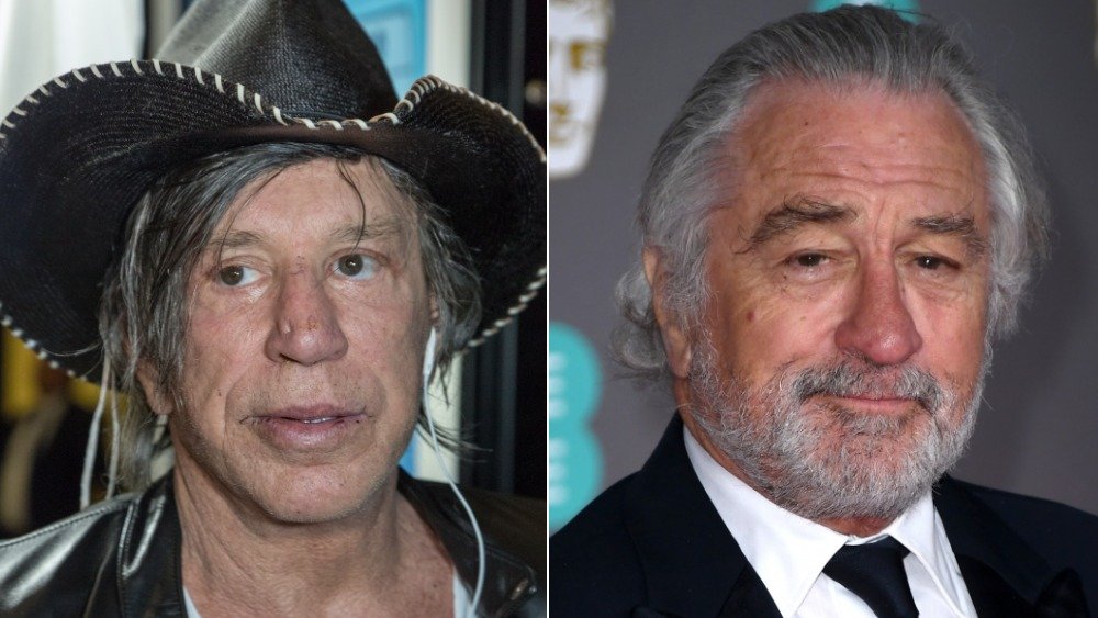 MIckey Rourke and Robert De Niro