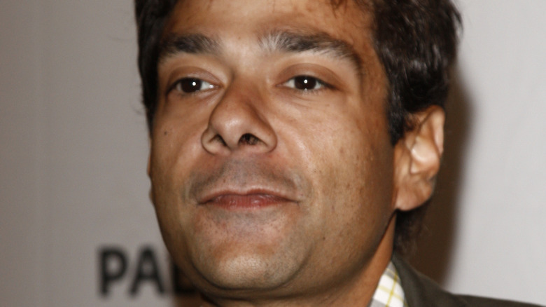 Shaun Weiss poses in a suit in 2011