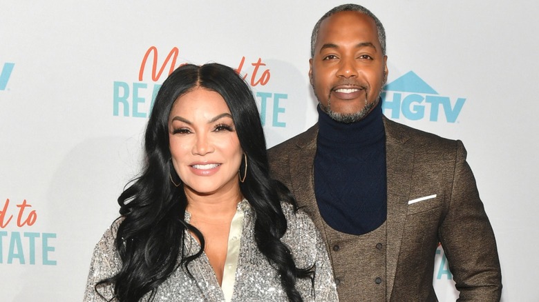 Egypt Sherrod and Mike Jackson attend the Season 2 screening of 