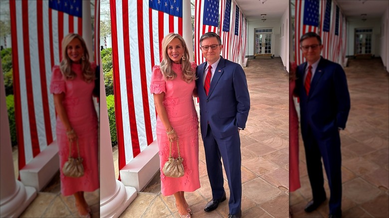 Mike and Kelly Johnson posing