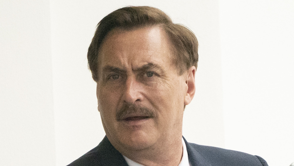 Mike Lindell looking surprised