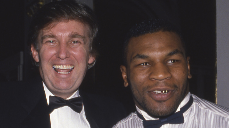 Donald Trump and Mike Tyson 