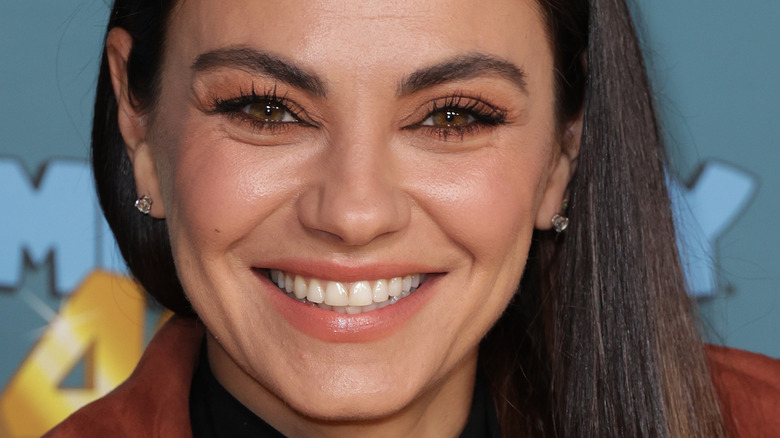 Mila Kunis smiling