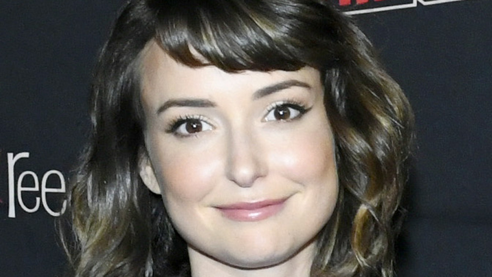 Milana Vayntrub smiling