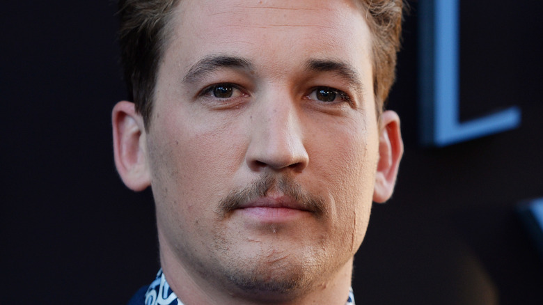 Miles Teller on the red carpet