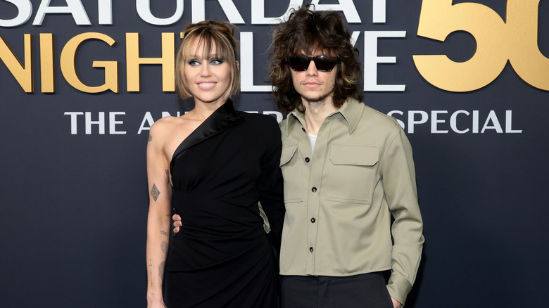 Miley Cyrus and Maxx Morando at 