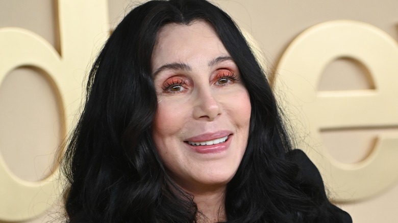 Cher smiling