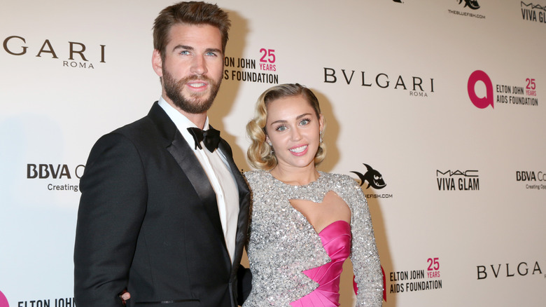 Liam Hemsworth and Miley Cyrus