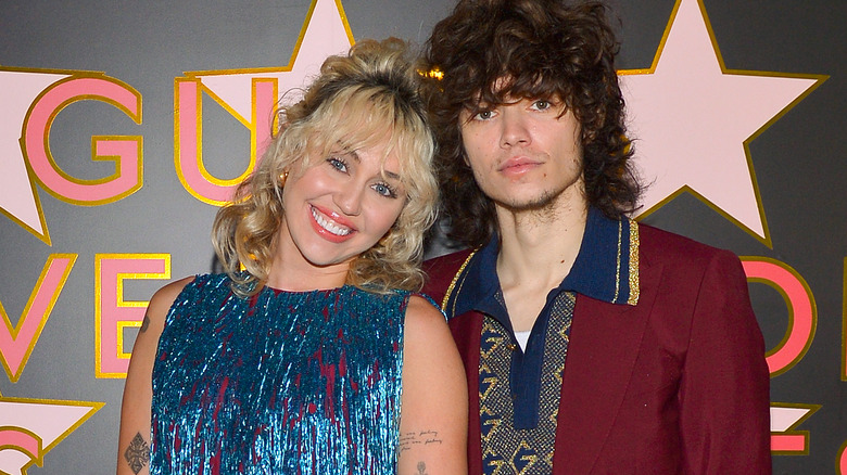 Miley Cyrus and Maxx Morando pose together
