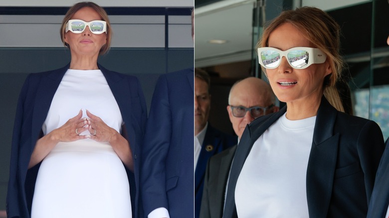 Melania Trump in sunglasses at FIFA Club World Cup