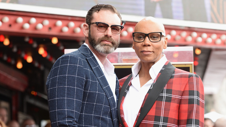 Georges LeBar and RuPaul Charles
