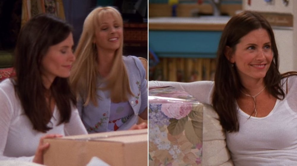 Courteney Cox as Monica on Friends