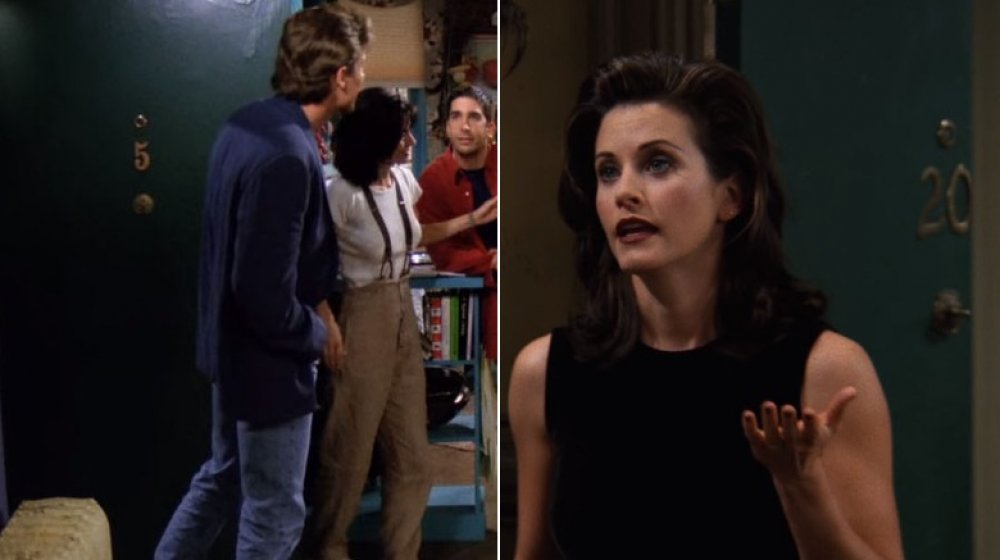 The changing apartment numbers in Friends