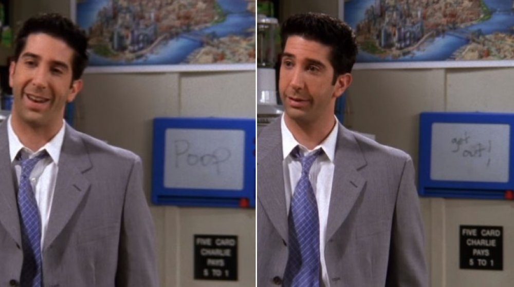 David Schwimmer as Ross on Friends