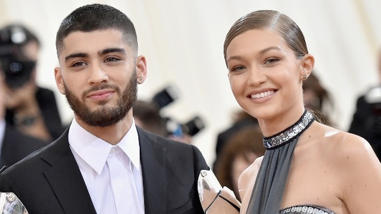 Zayn Malik and Gigi Hadid smiling 
