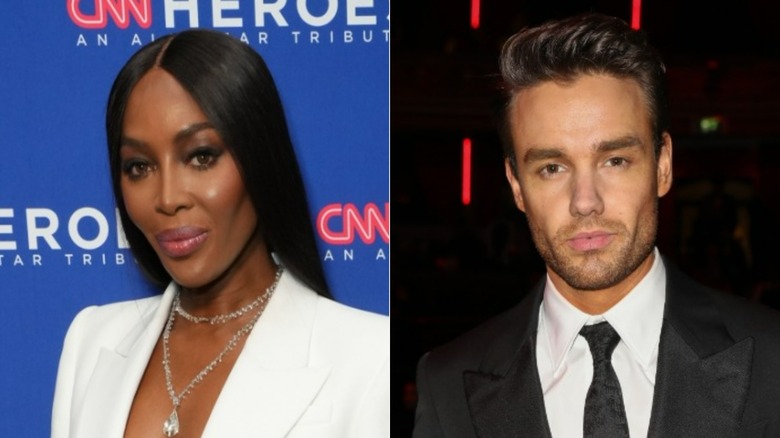 Naomi Campbell and Liam Payne split image