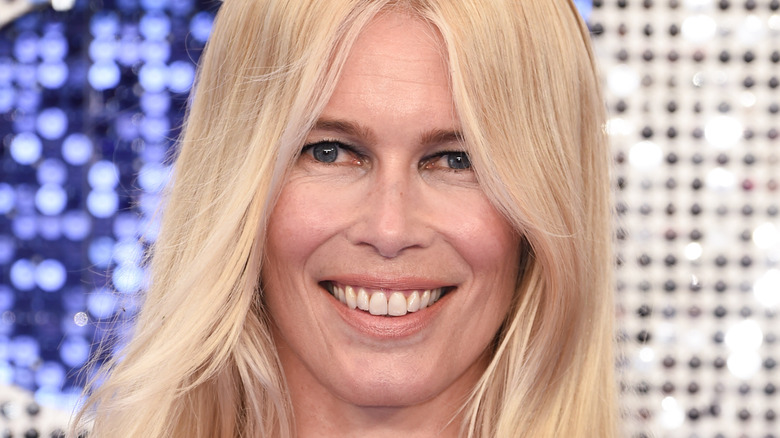 Claudia Schiffer smiling