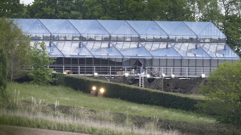 Outdoor wedding venue