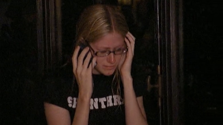 Shandi Sullivan crying