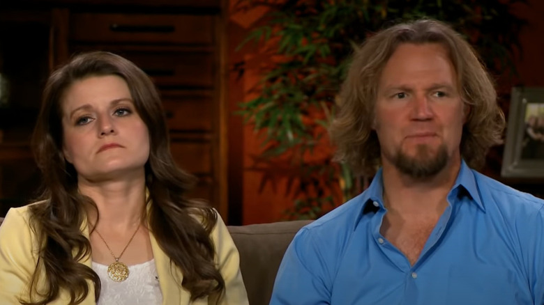 Unsmiling Robyn and Kody Brown