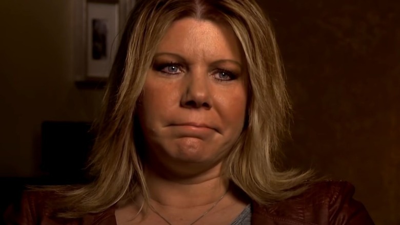 teary-eyed Meri Brown