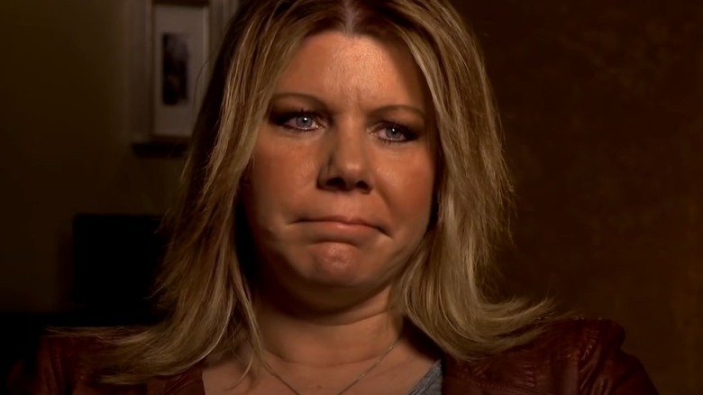 teary-eyed Meri Brown