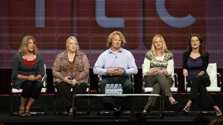 The Brown Family onstage