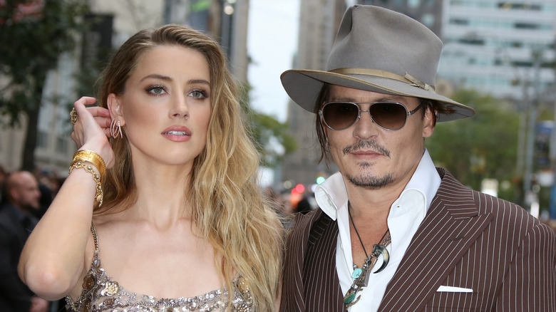 Amber Heard and Johnny Depp