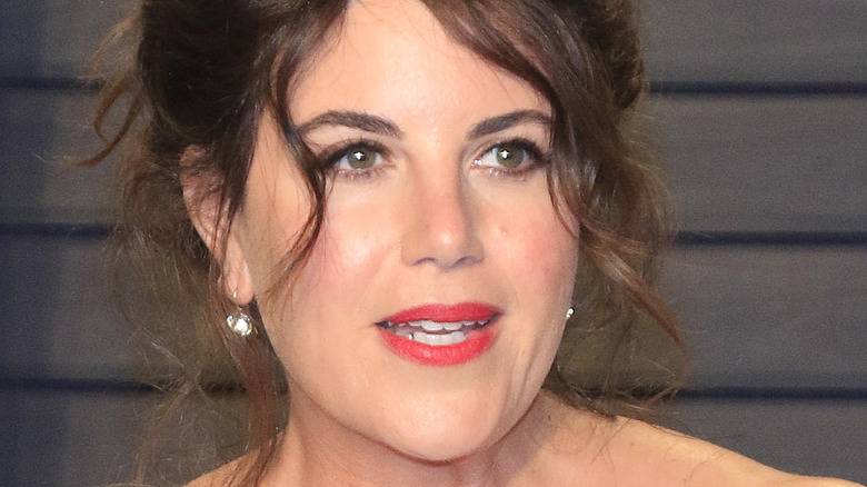 Monica Lewinsky at a Vanity Fair party