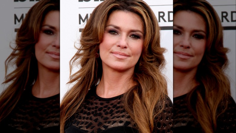 Shania Twain smiling