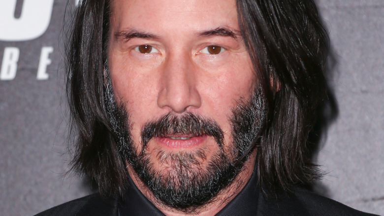 Keanu Reeves attends movie premiere