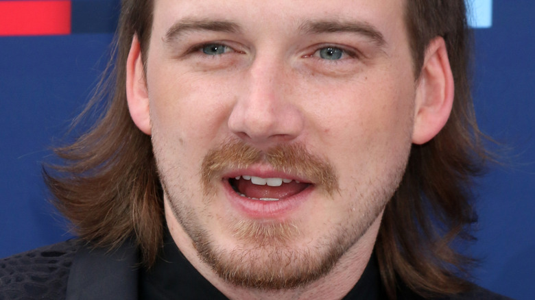 Morgan Wallen mouth open