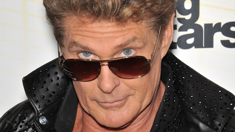 David Hasselhoff 'DWTS' red carpet