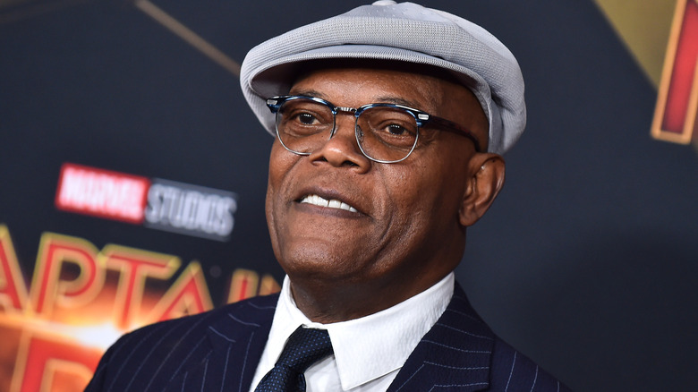 Samuel L. Jackson smiling
