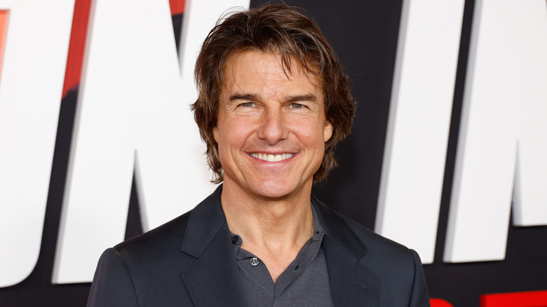 Tom Cruise smiling