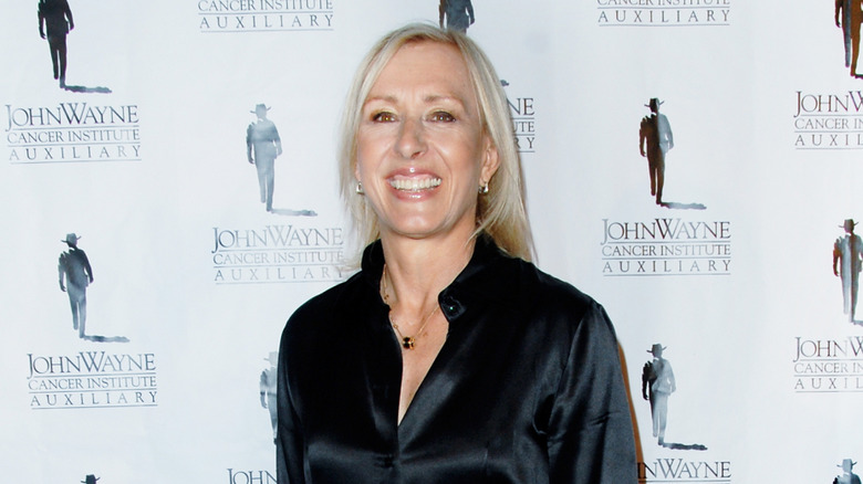 Martina Navratilova 2012 red carpet event