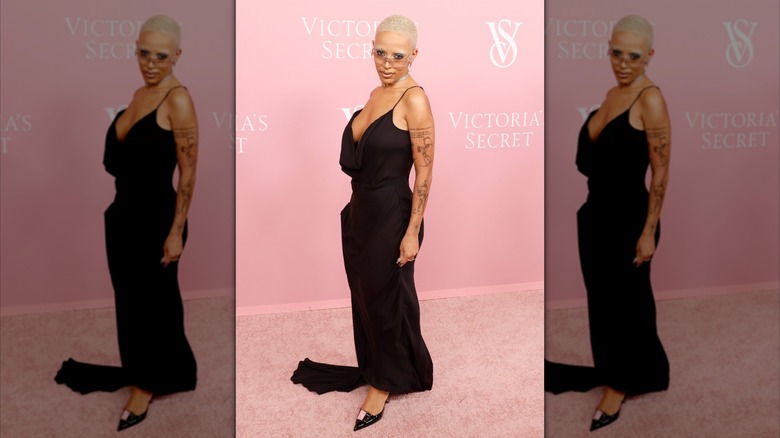 Doja Cat wearing a Victoria's Secret dress in 2023