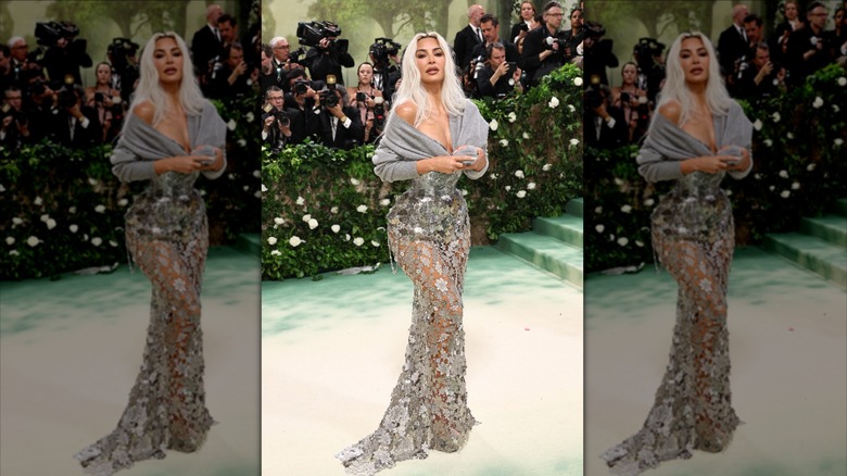 Kim Kardashian Maison Margiela 2024 Met Gala
