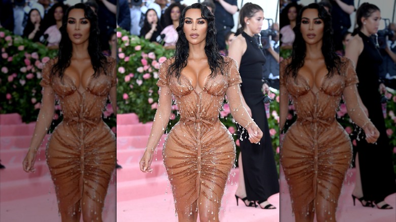 Kim Kardashian 2019 Met Gala Mugler dress