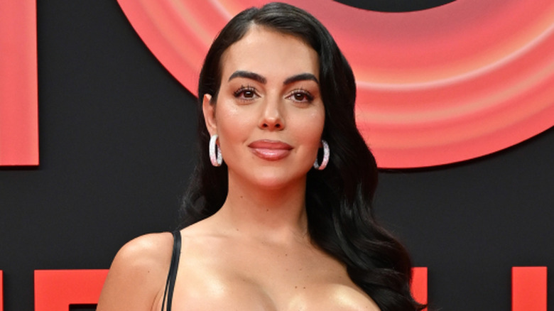 Georgina Rodríguez on the red carpet
